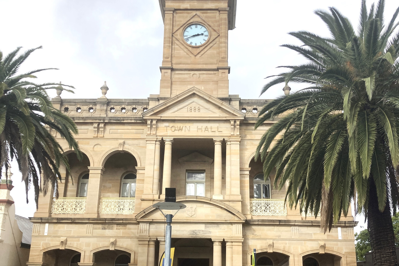 Warwick Town Hall.