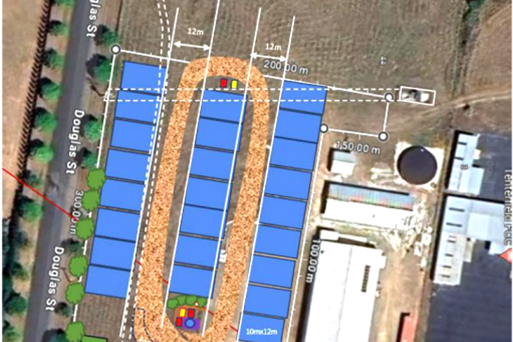 Planned development site.
