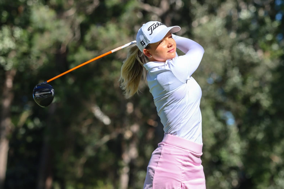 Former Stanthorpe golfer Hannah Reeves.