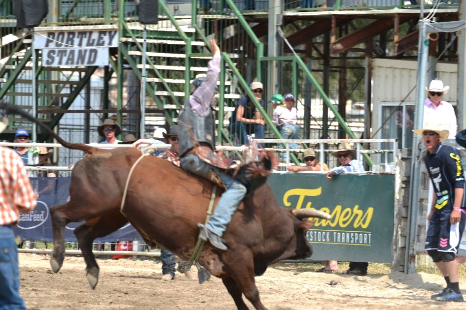 Gerard Walsh captured some of the action at Warwick Rodeo.