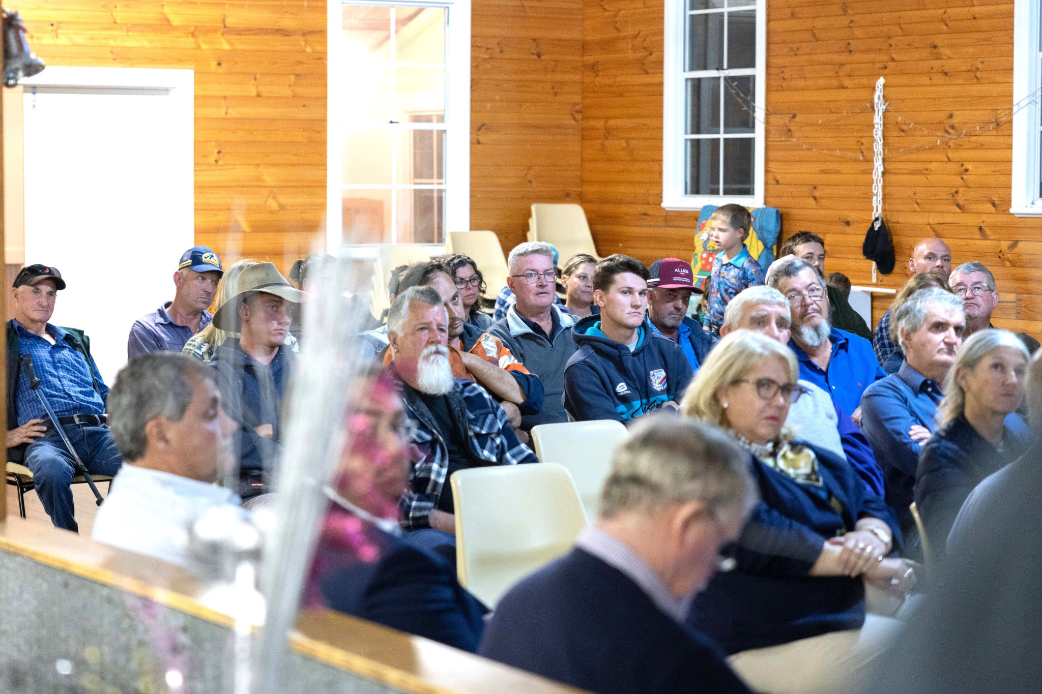 Attendees at Greymare Hall.